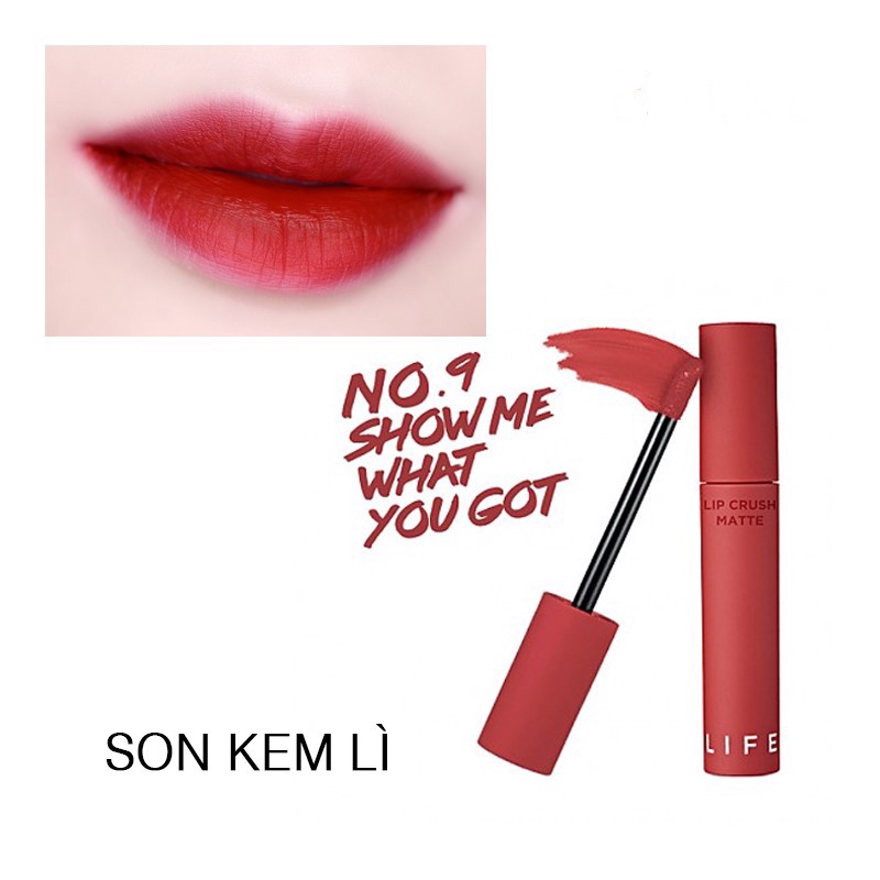 Hàn Quốc Chính Hãng - Son Kem Siêu Lì It’s Skin Lip Crush Matte Life Color 5g