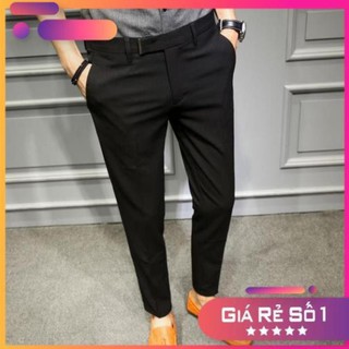 Quần Tây Nam Hàn Quốc Công Sở Ống Côn - Chất vải mềm, co giãn 4 chiều