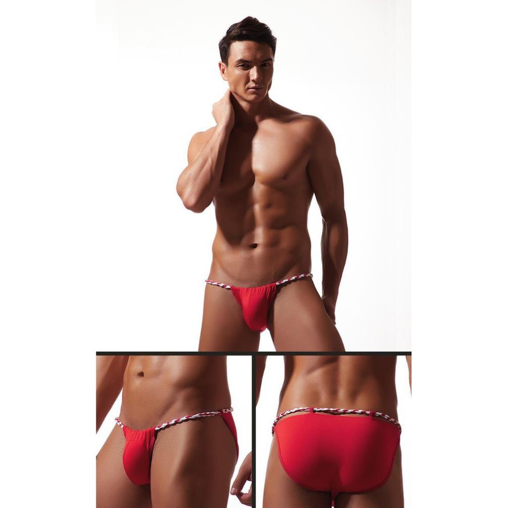 Quần lót bikini hở sườn dây thừng thun mát - 1012 nhập xịn