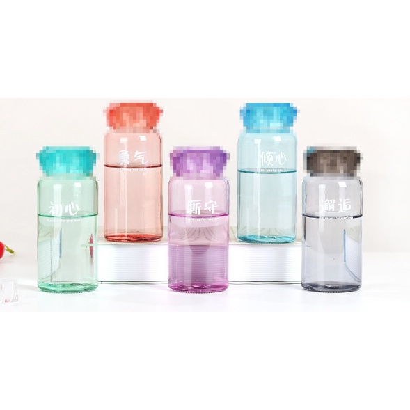 Bình nước lục giác trong BN39 400ml
