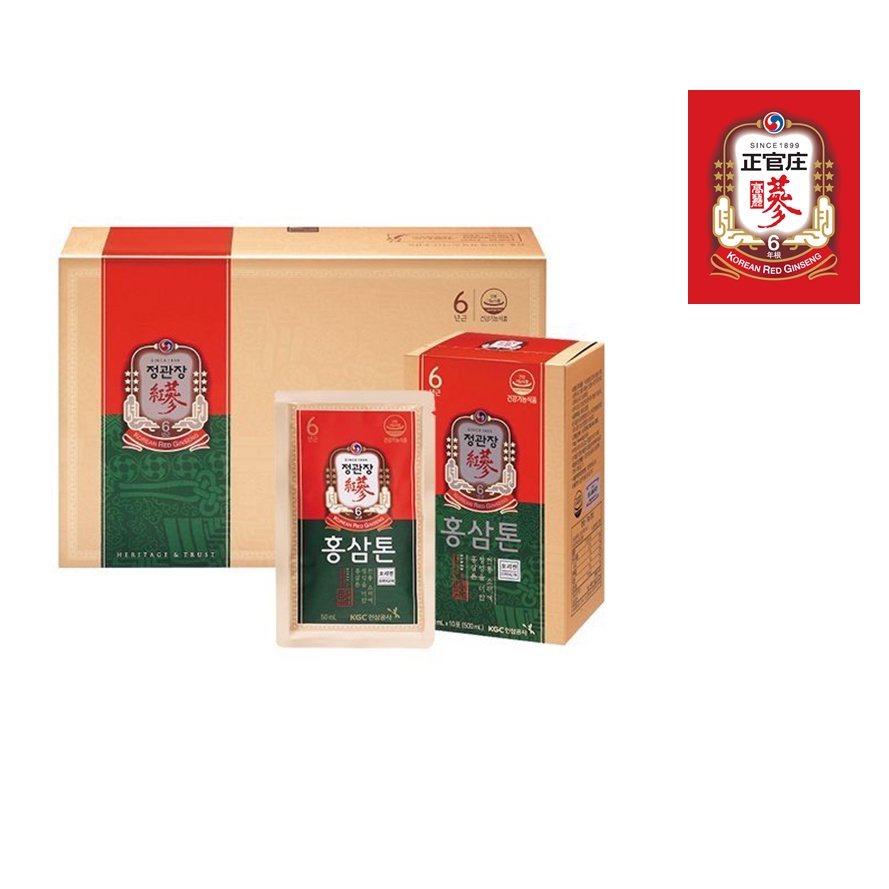 Nước Hồng Sâm Pha Sẵn Dạng Gói hồi phục sức khỏe KGC Cheong Kwan Jang Tonic Original (50mlx30 gói)