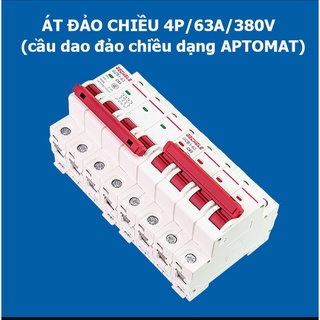 Cầu dao đảo chiều dạng aptomat 3 pha 63a 380v gechele hoặc lw