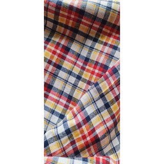 Vải LINEN Bột caro sắc màu