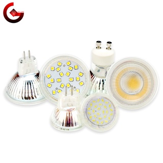 Bóng Đèn LED COB 12V 220V MR16 GU10 GU5.3 3W 5W 24 / 120 Độ Ánh Sáng Trắng Ấm / Lạnh