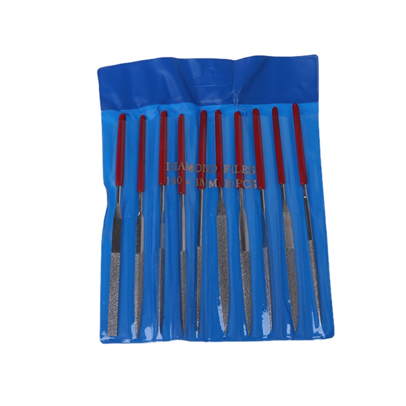 Bộ 10 Cây Dũa Kim Loại / Kính / Kim Cương 140mm
