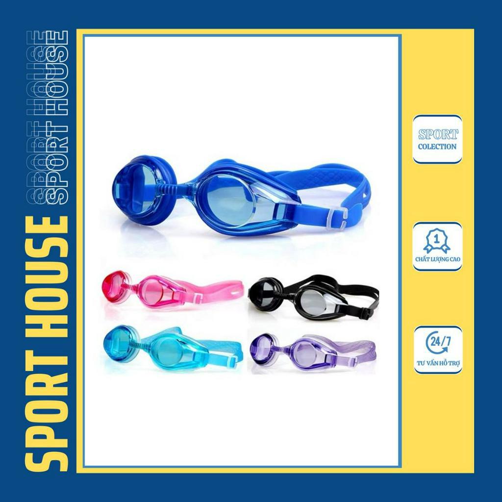 Kính bơi trẻ em Balance giá rẻ, kính nhựa abs có dây đeo điều chỉnh thoải mái có tặng kèm nút bịt tai giá rẻ