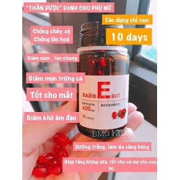 Vitamin E đỏ 400mg của Nga