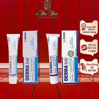 Derma Forte Gel và Derma Forte Advanced 15g - Ngừa Mụn Thâm, Mụn Trứng Cá, Mụn Ẩn, Mụn Đầu Đen