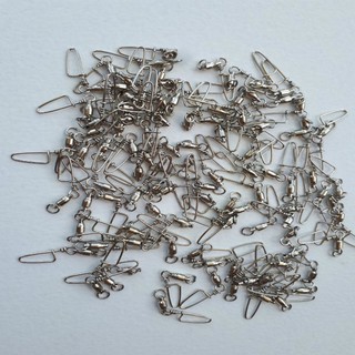 Khóa link inox câu cá combo 5 móc khóa