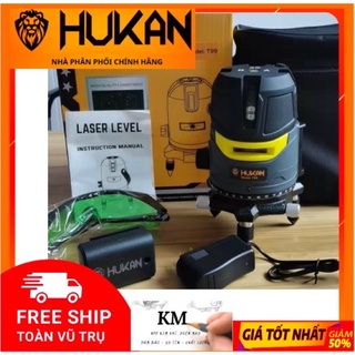 Máy cân bằng laze , máy cân mực, bắn cốt 5 tia xanh hukan hk-t99