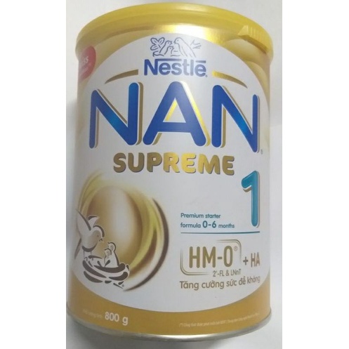 Sữa NAN SUPREME số 1 800G [HSD:01.2023]