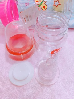 Bình Sữa Cacara Núm Mềm Cho Bé đủ size(Có Van Chống Sặc)