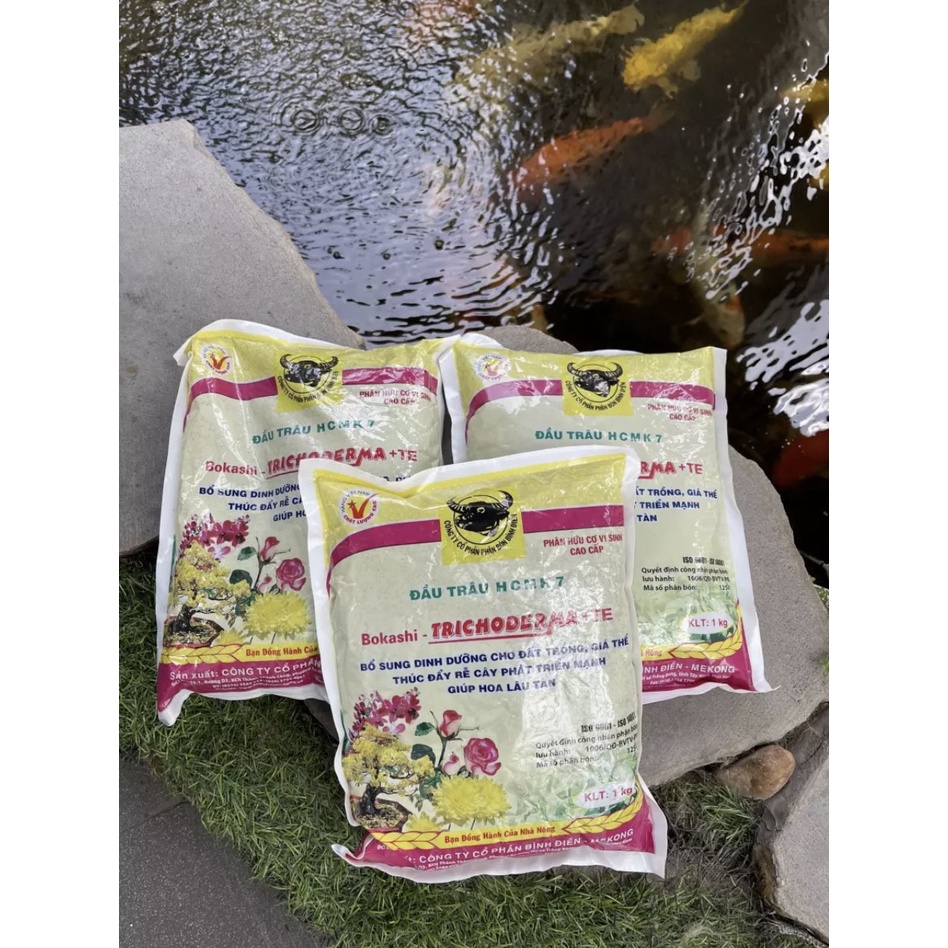 Phân hữu cơ vi sinh trichoderma gói 1kg