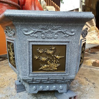 khuôn lục giác 70cm Trúc, Cúc, Mai,ghép PLT