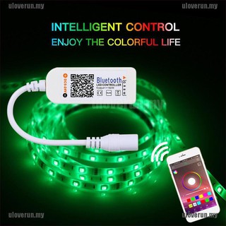 [uloverun]Mini Bluetooth/Wifi LED Controller&Remote For 5050 3528 RGB/RGBW L