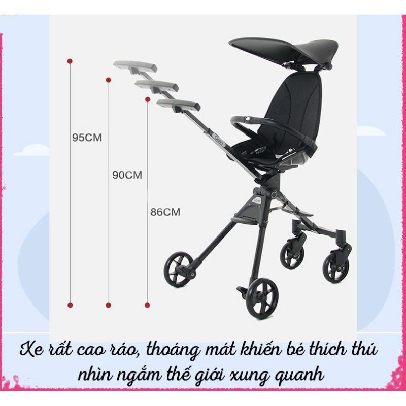 Xe đẩy 2 chiều Joovy Quatta 113