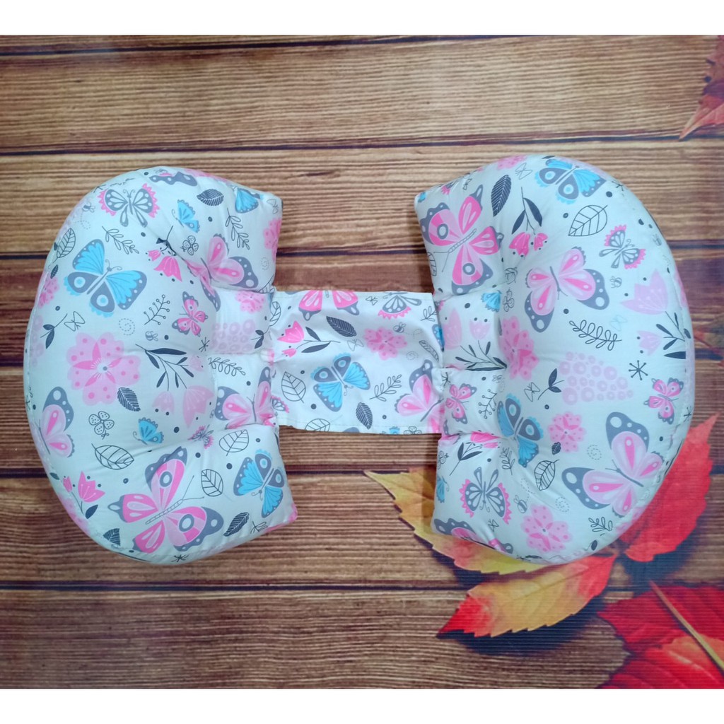 &lt;Hàng cao cấp&gt; Gối Cánh Tiên ôm lưng, chặn, đỡ bụng cho bà mẹ bầu Cotton Hàn Quốc