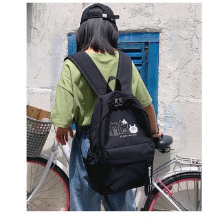 [Giảm 50%] BALO VẢI - 3 con mèo
