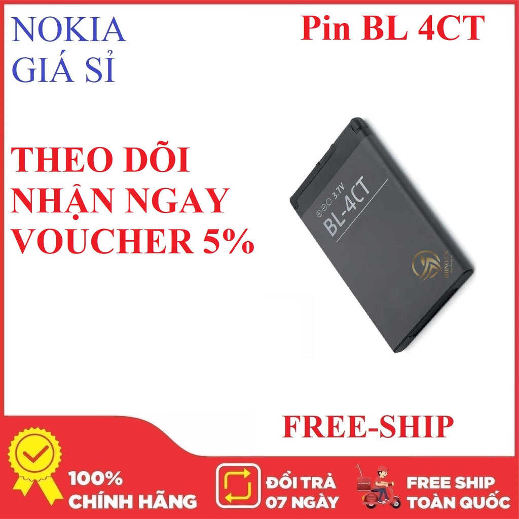 Pin BL 4CT - Dùng cho Nokia 6700s - X3 - 5630 - 5310 - Nokia Giá Sỉ