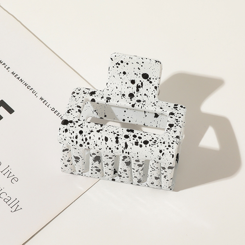 Kẹp tóc phong cách hình học thời trang nữ tính xinh xắn