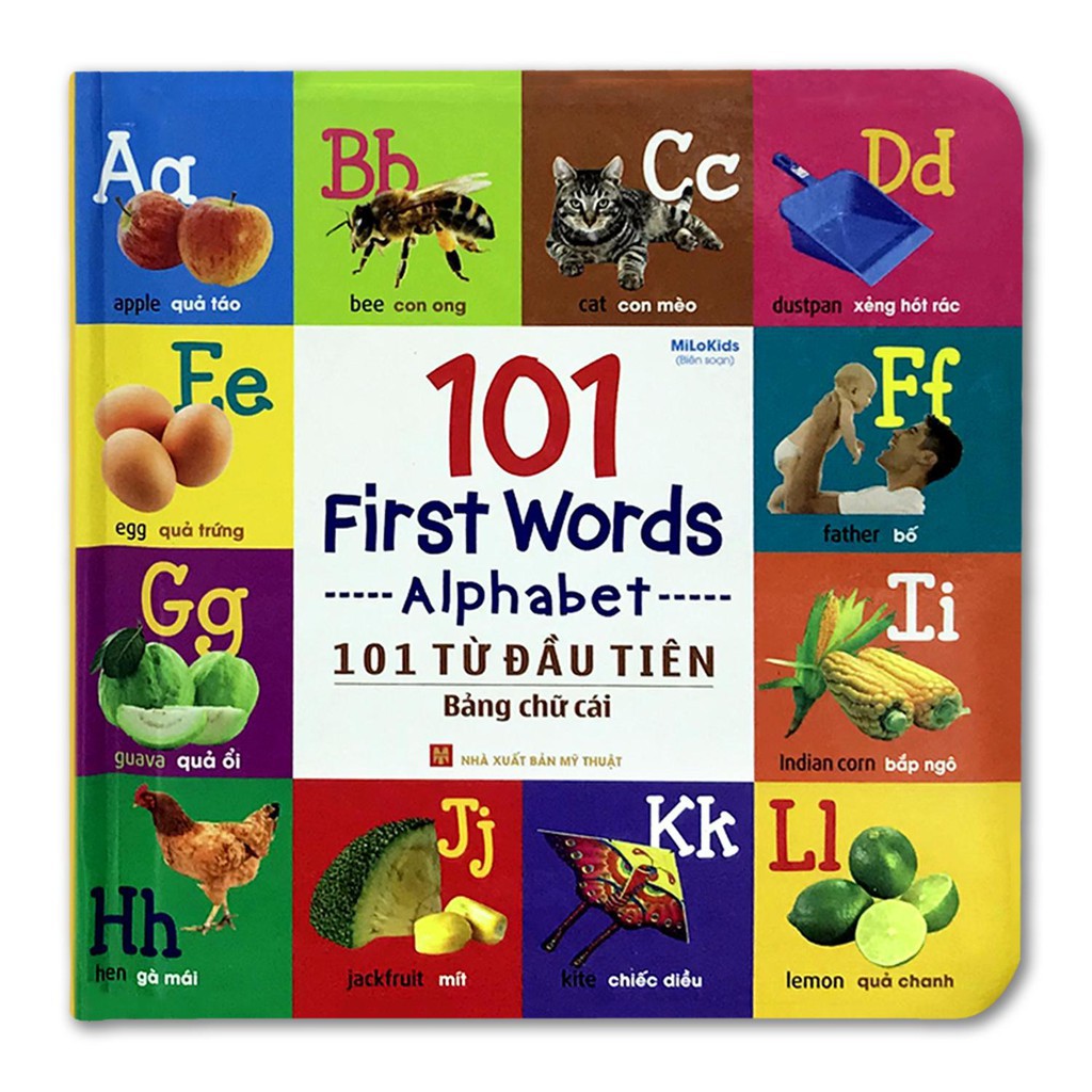 Sách 101 First Words - Alphabet (101 Từ Đầu Tiên - Bảng Chữ Cái)