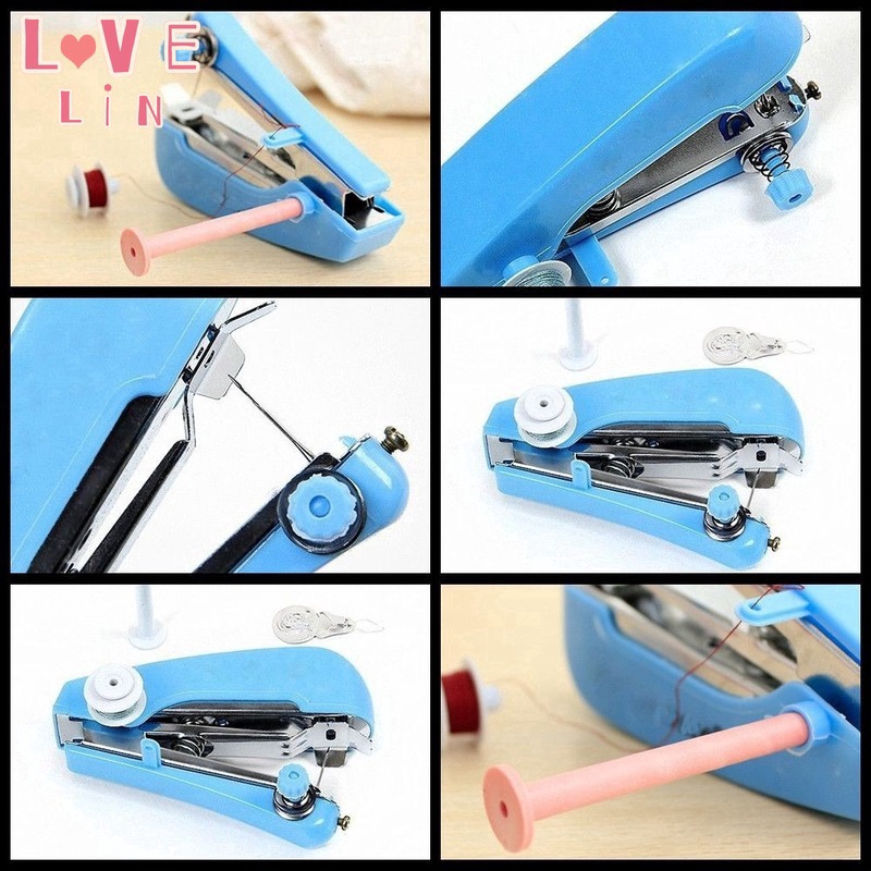 Máy May Mini Cầm Tay Đa Năng Tiện Lợi