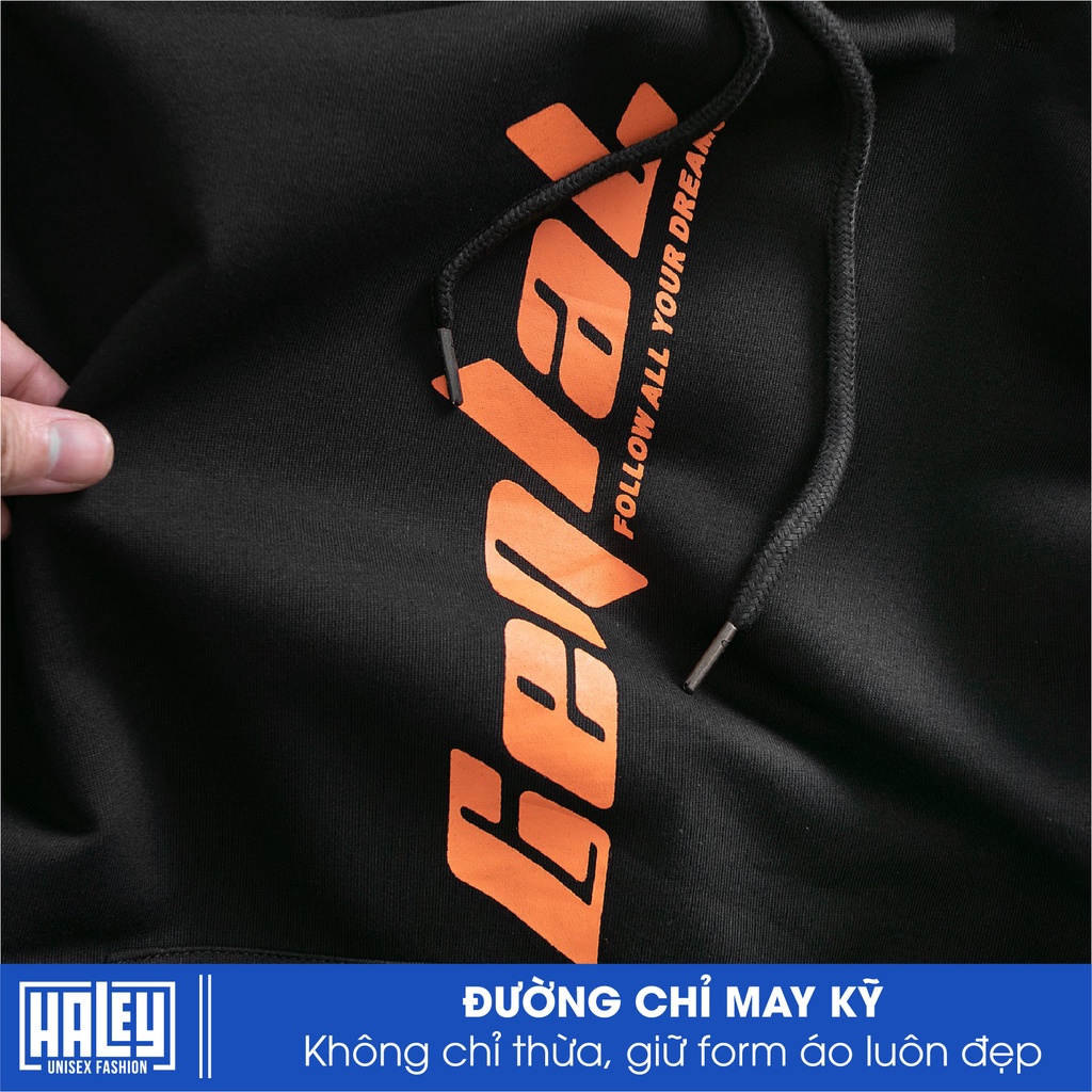 Áo Hoodie Nam Nữ Unisex HALEY Gelal đủ màu Unisex phong cách Hàn Quốc cá tính, Chất nỉ bồng đẹp mã HD89