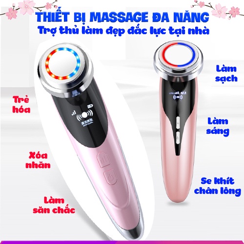 Máy đẩy tinh chất chăm sóc - massage - làm săn chắc làn da mặt