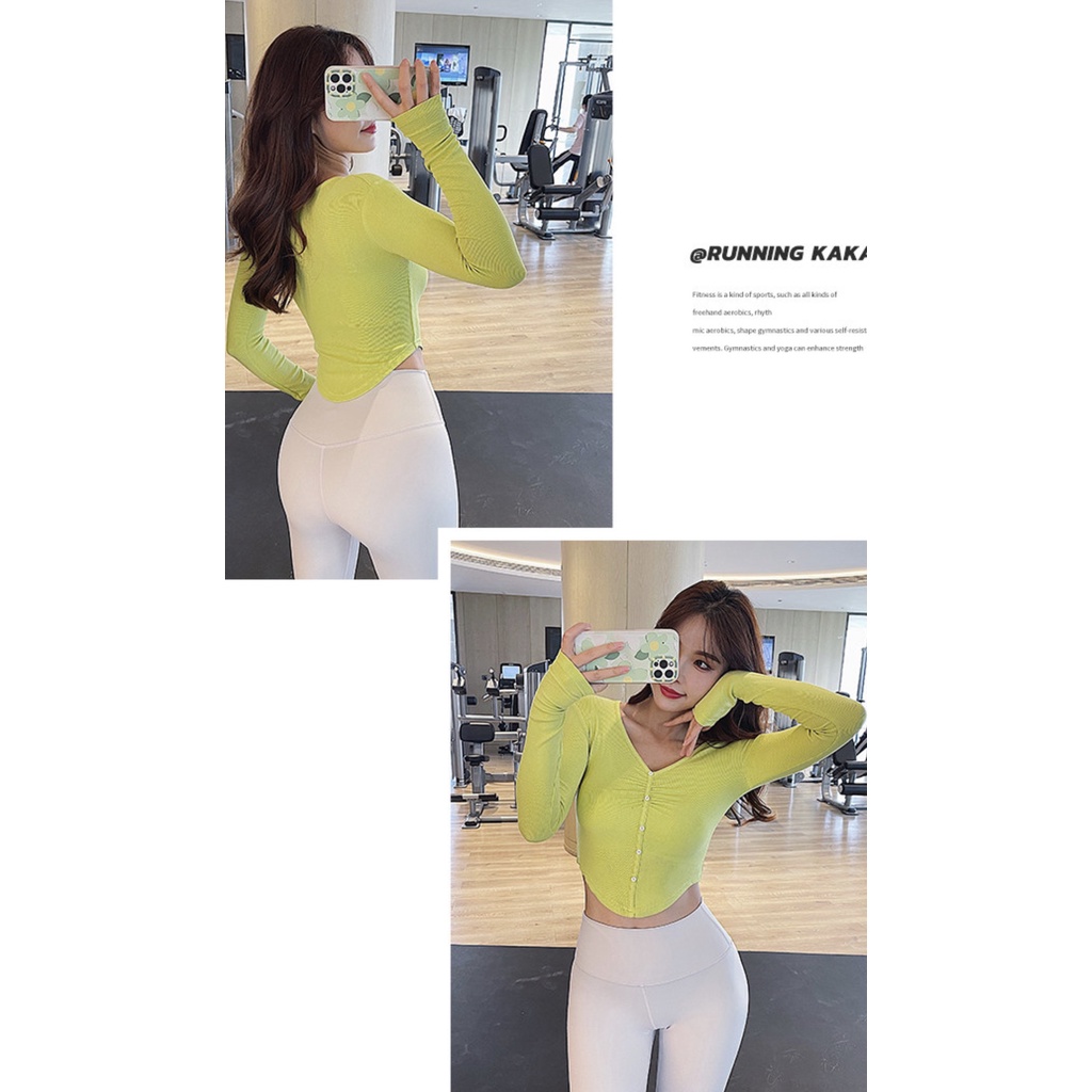 Áo DT crop khuy Kaka