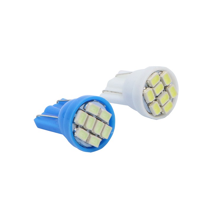 Đèn led T10 1206 8smd 12V W5W cho xe hơi