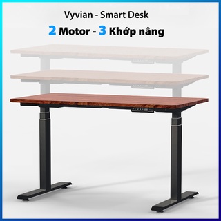 [HÀNG CÓ SẴN] Chân Bàn Làm Việc Nâng Hạ Thông Minh Smartdesk Tự Động