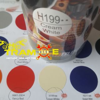 SƠN SAMURAI MÀU TRẮNG KEM H199
