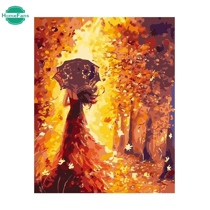 Bộ Tranh Đính Đá 5D Họa Tiết Cô Gái Độc Đáo Kích Thước 30x40cm DIY Dùng Trang Trí Nhà Cửa