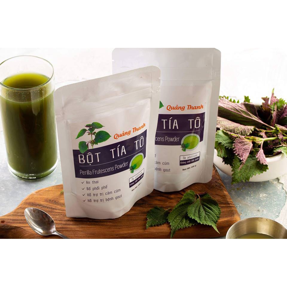 [Mã 267FMCGSALE giảm 8% đơn 500K] Bột Tía Tô Nguyên Chất Sấy Lạnh Quảng Thanh 100g - Giảm đau Gout, giải cảm giảm ho | BigBuy360 - bigbuy360.vn