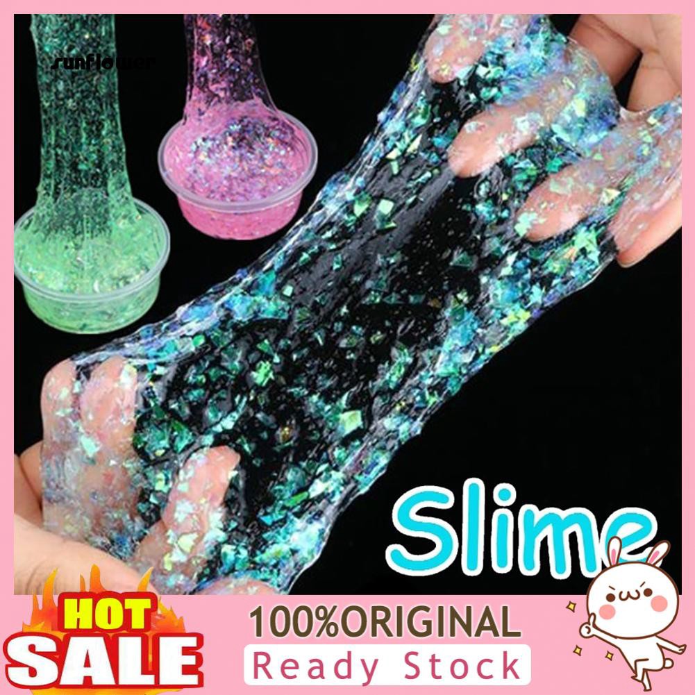 (hàng Mới Về) Hộp 60ml Chất Nhờn Ma Quái Tự Làm Slime Tiện Dụng