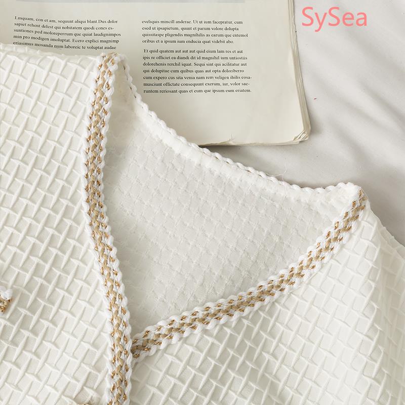 Áo Sơ Mi Ca Rô Thời Trang Mùa Hè Pháp Dành Cho Nữ Plus size