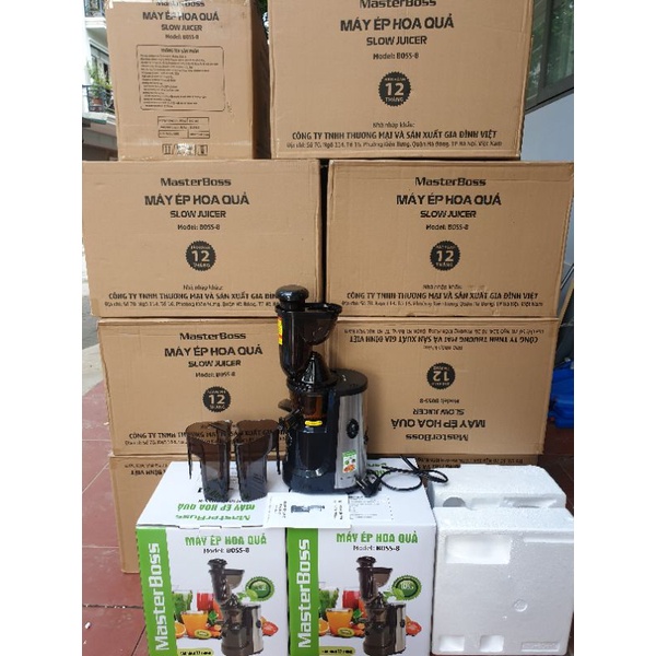 Máy ép chậm cao cấp MasterBoss Model Boss-8