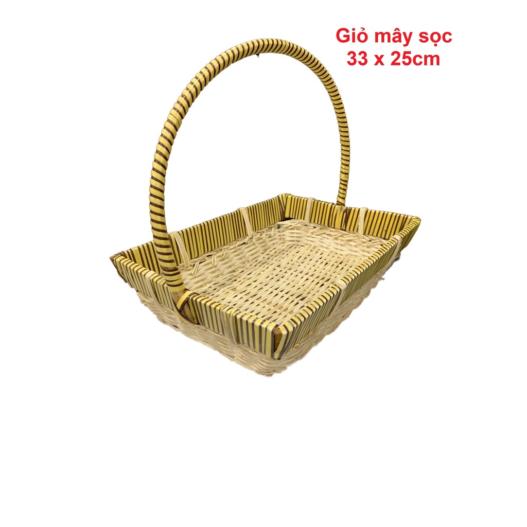 Giỏ quà, trái cây, giỏ quà tết mây tre đẹp | BigBuy360 - bigbuy360.vn