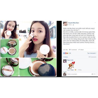 Phấn nước Lime Real Cover Pink Cushion