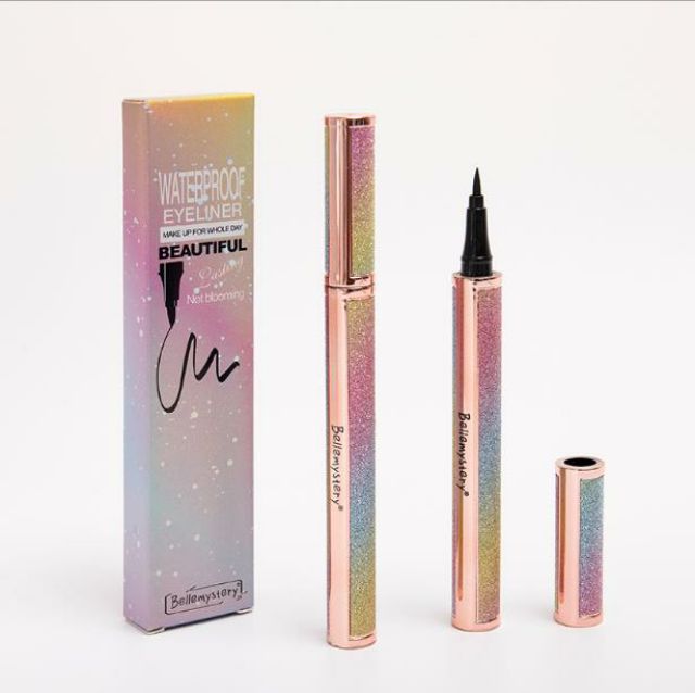 Bút Dạ Kẻ Mắt Mèo Bellemystery Vỏ Nhũ Lấp Lánh | BigBuy360 - bigbuy360.vn