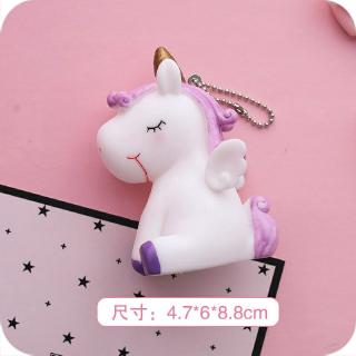 Trang trí ngựa Unicorn tím