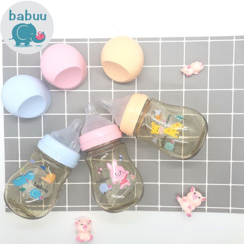 ⚡ Bình sữa Babuu Nhật Bản nhựa PPSU cao cấp 90ml/210ml/270ml