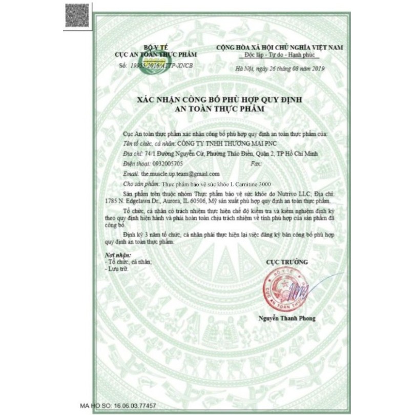 L Carnitine 3000mg 31 Lần Dùng - Giảm Mỡ Tự Nhiên Dạng Nước Cực Ngon | BigBuy360 - bigbuy360.vn