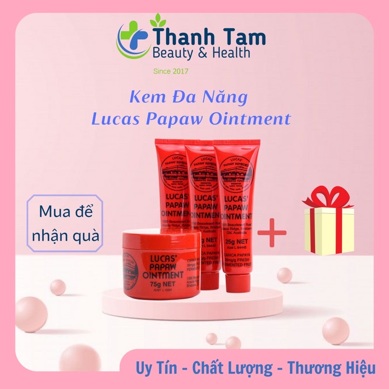 Kem đa năng Lucas Papaw Ointment của Úc giúp mềm da cải thiện tình trạng da khô nứt nẻ | BigBuy360 - bigbuy360.vn