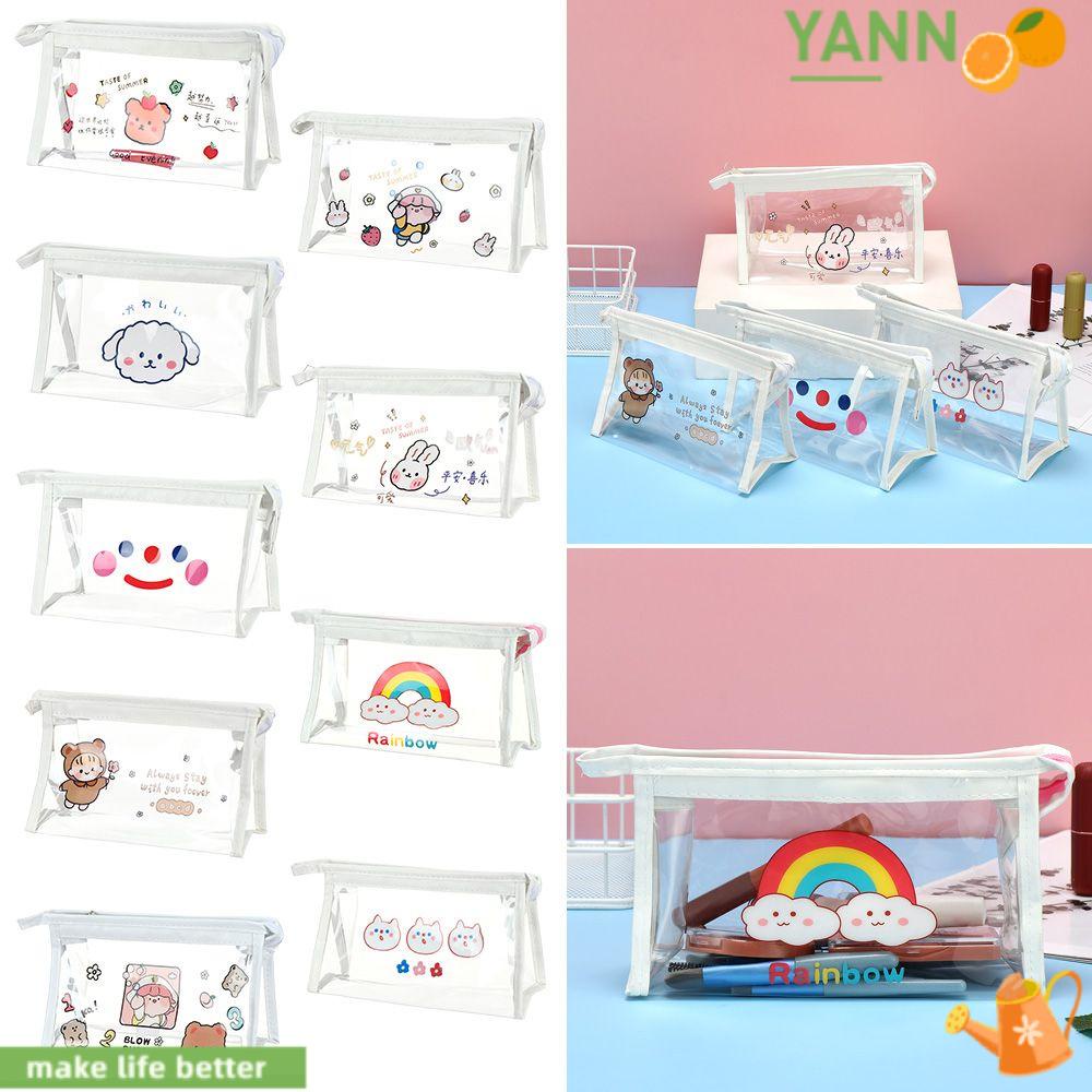 Túi Đựng Bút Trong Suốt Họa Tiết Hoạt Hình Dễ Thương 1 #