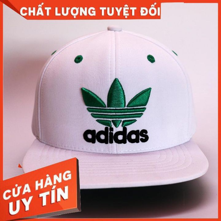 NÓN SNAPBACK NÓN HIPHOP UNISEX LOGO A.D.ID.A.S XANH LÁ