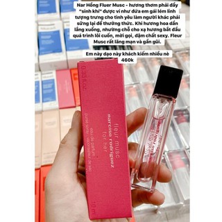 Nước hoa Narciso Rodriguez Ambree For Her - Poudree - Rouge EDP - Rouge EDT - Fleur Musc - Pure Musc Mini 10ml