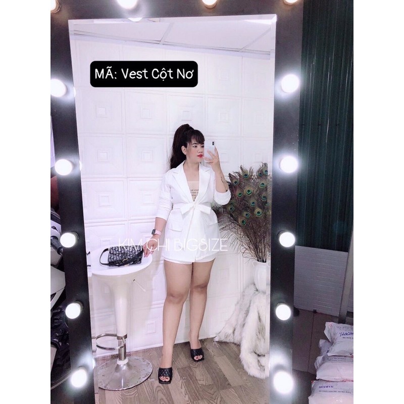 SET VEST BIGSIZE 55-90kg (có size)- tặng kèm áo ống