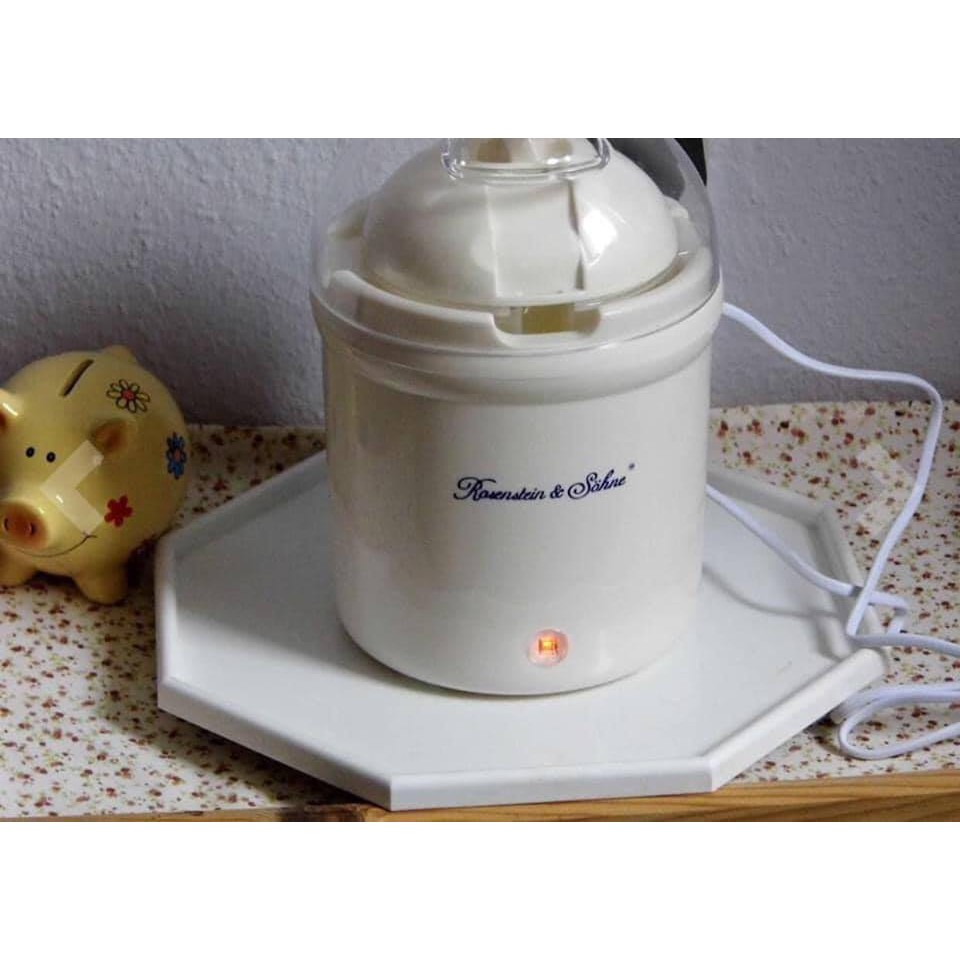 Máy làm sữa chua tươi của Rosenstein & Söhne, dung tích 1lít, bán chạy số 1 tại Đức