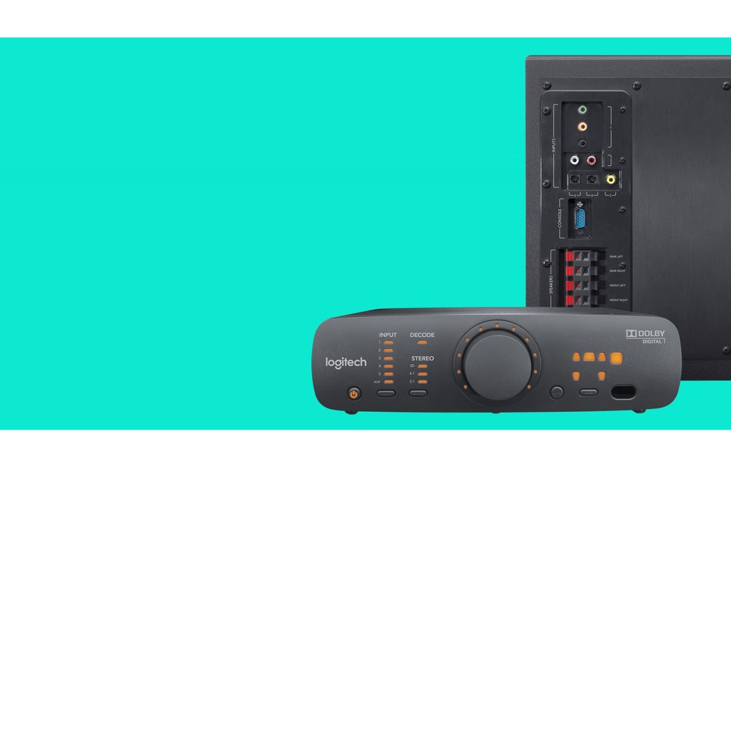 Loa Vi Tính Logitech Z906 5.1 1000W - Hàng Chính Hãng